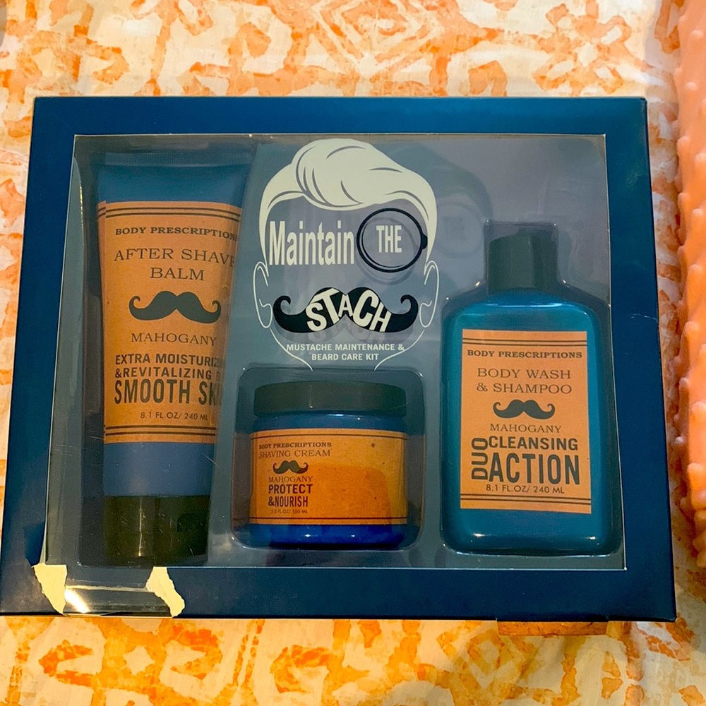 Mustache Maintenance and Beard Kit